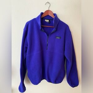 Vintage 90s LL Bean Fleece - Made In USA